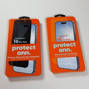 “BUNDLES !!!”On Running Privacy Glass Screen Protector for iPhone 16 Pro Max